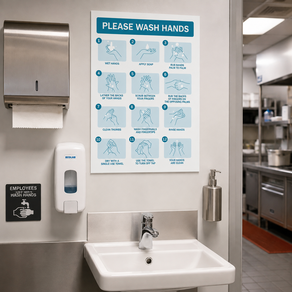 Please Wash Hands