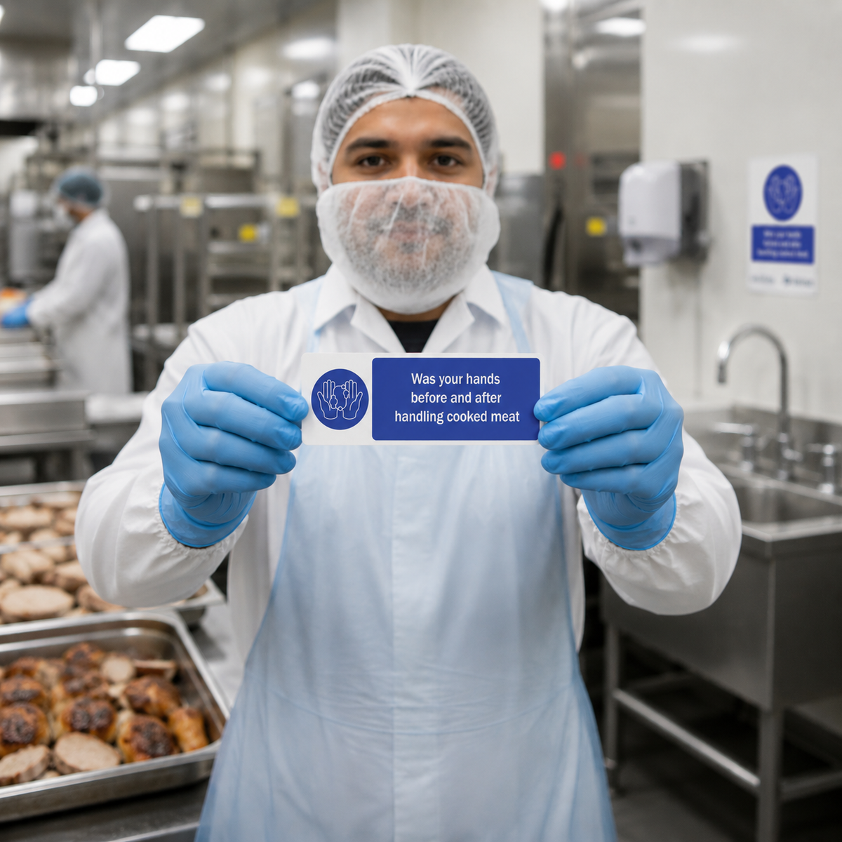 Wash your Hands Before Handling Food