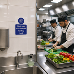 Wash Hands before Handling Food