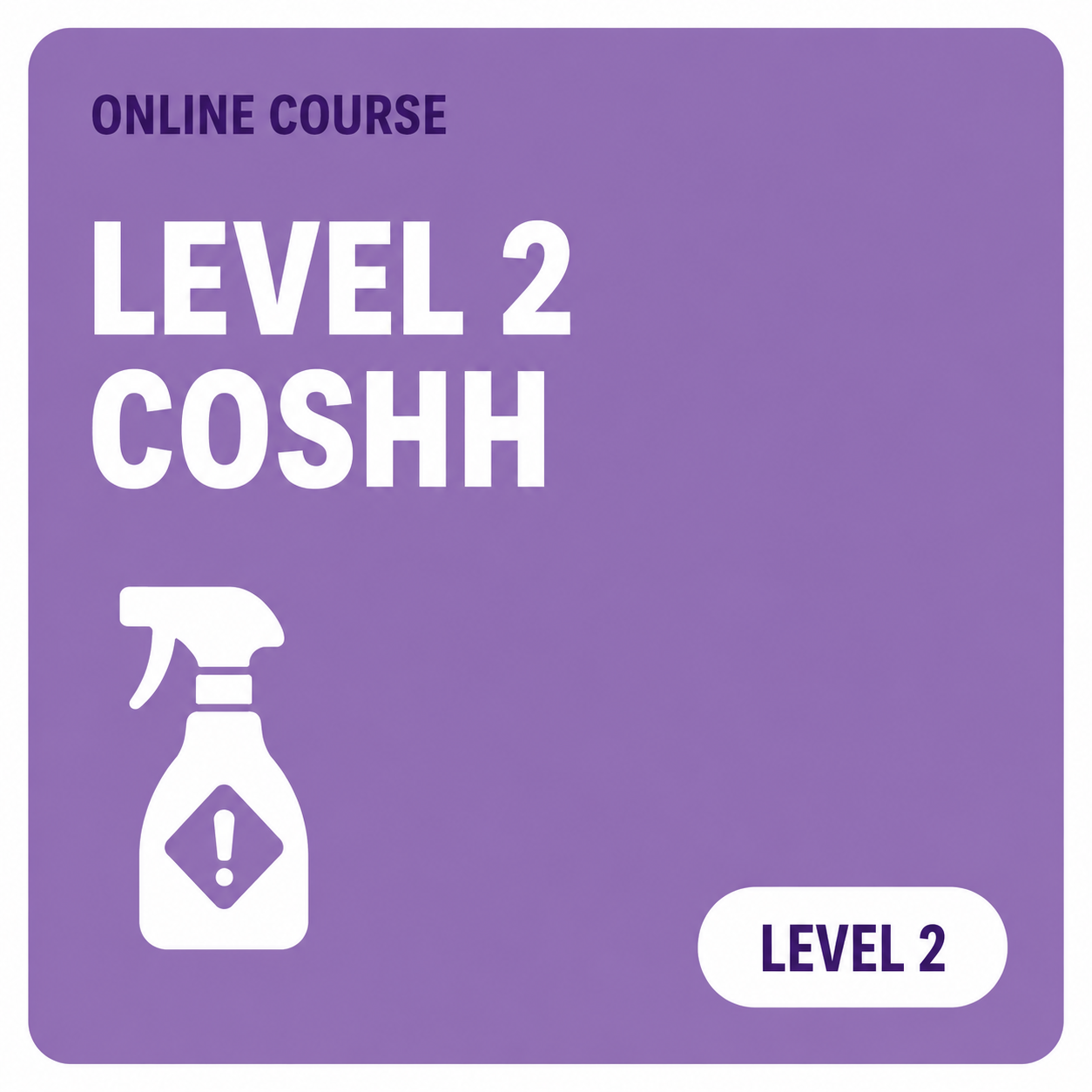 Level 2 COSHH