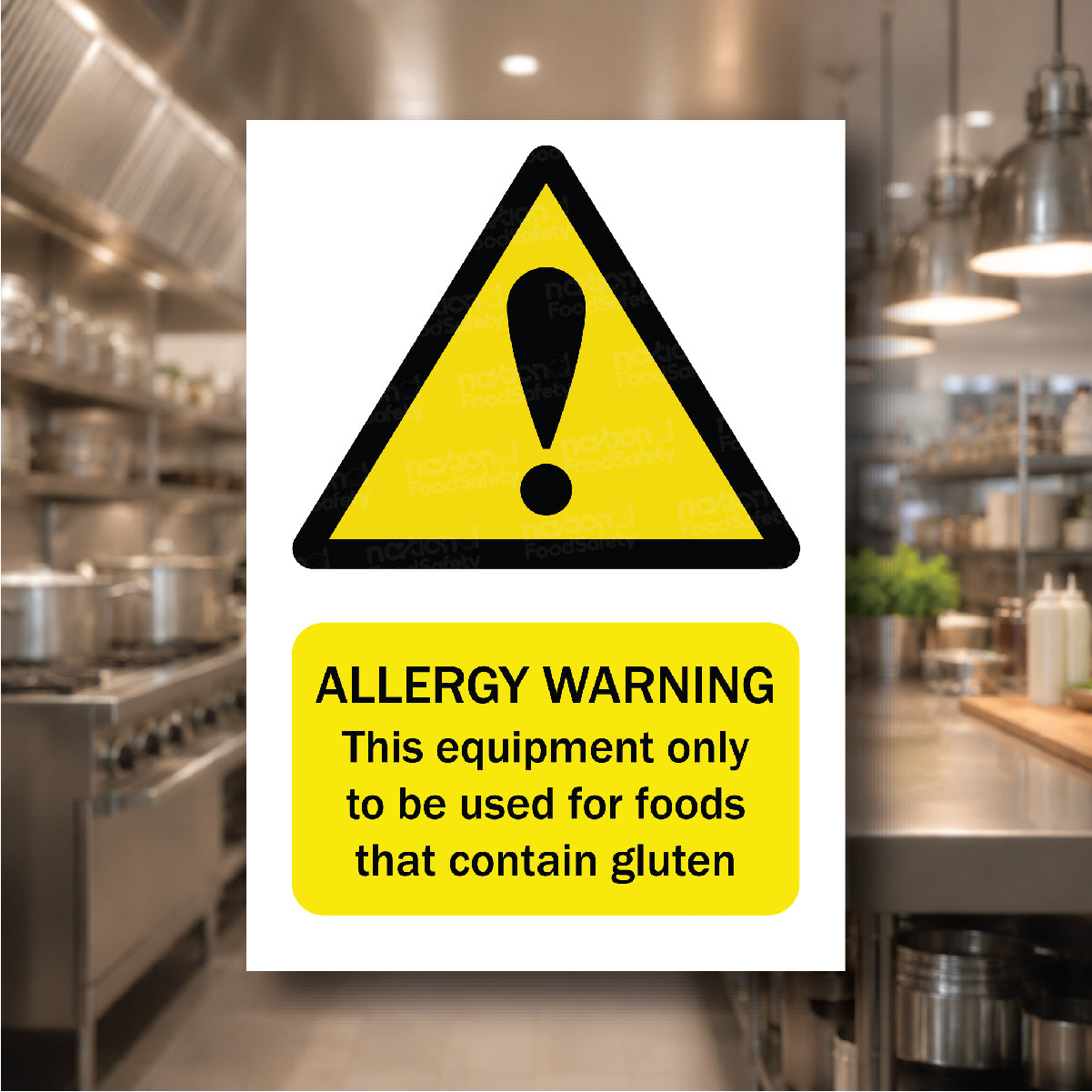 Allergy Warning