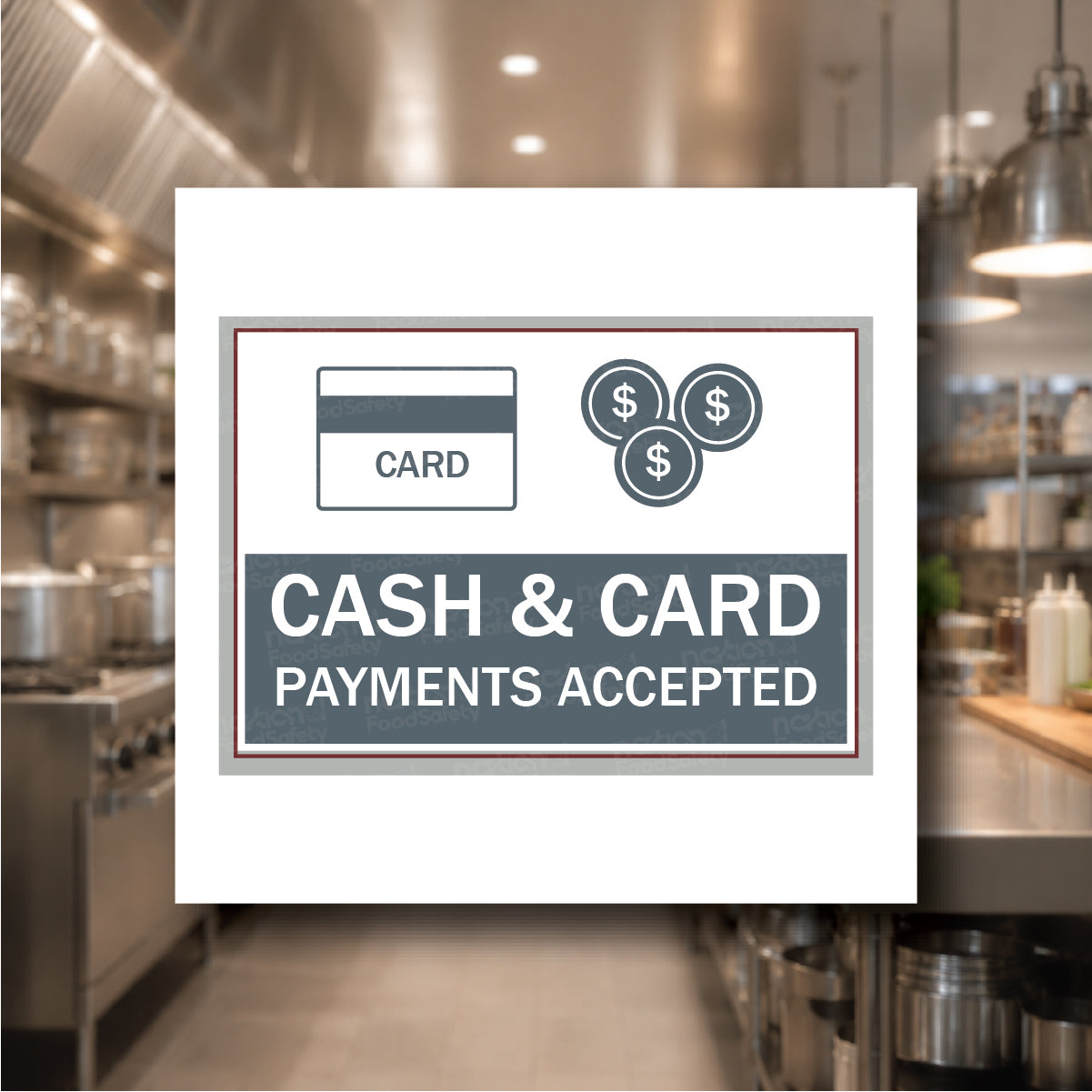 Cash & Card Payments Accepted