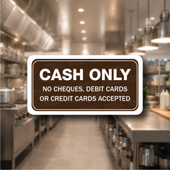 Cash Only