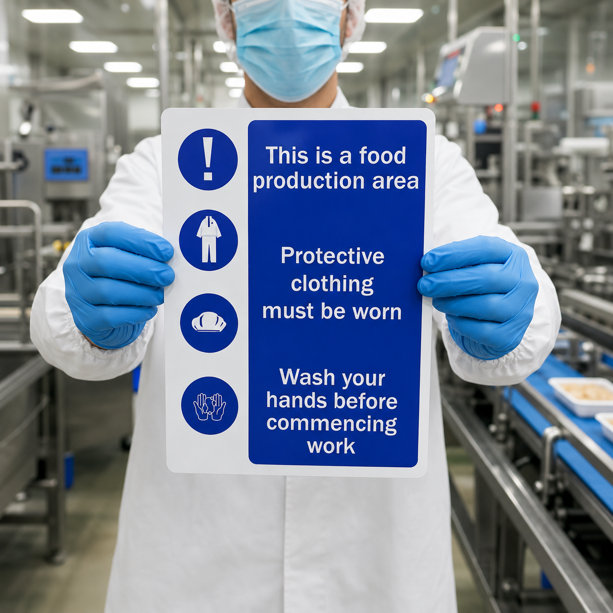Food production signs