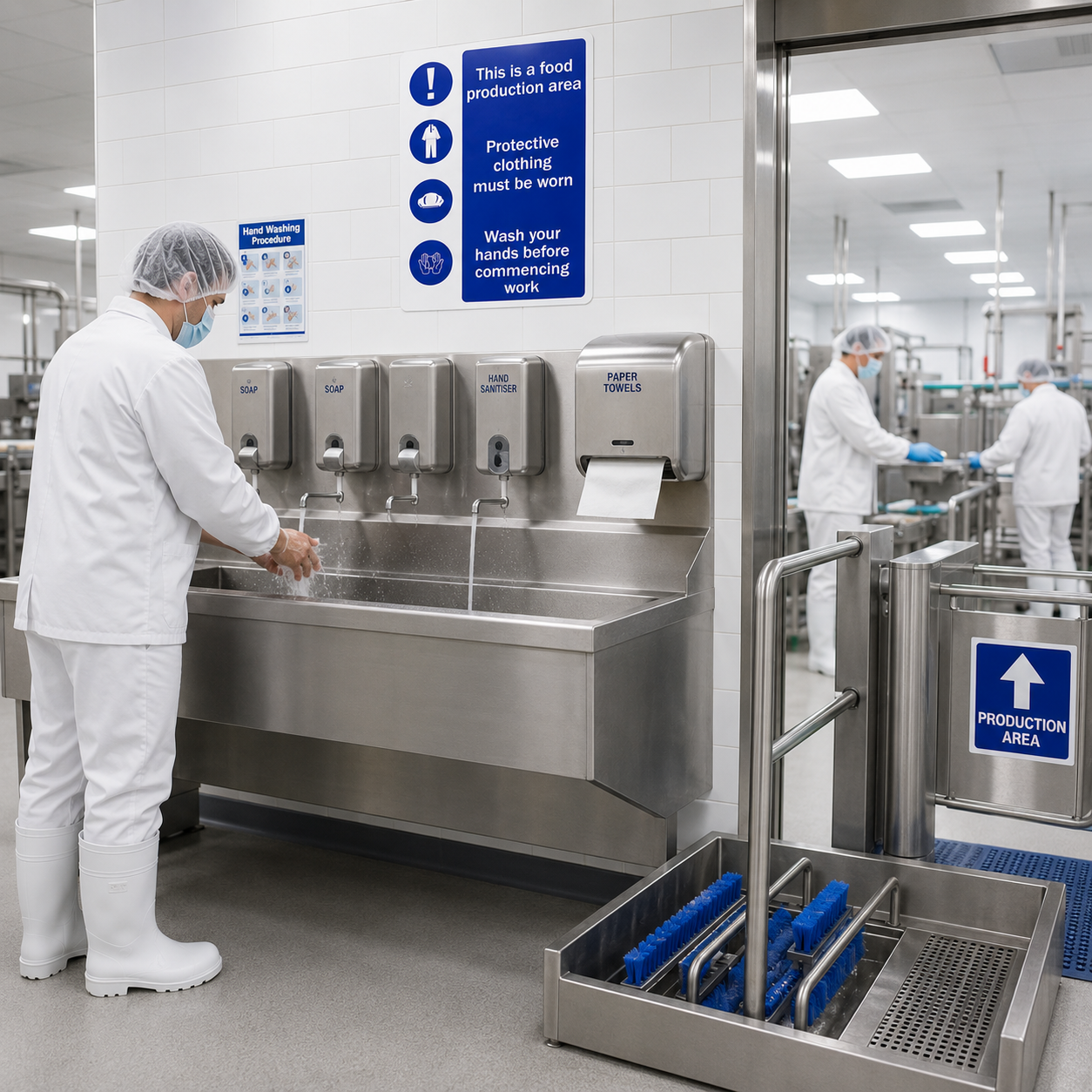 Food production signs
