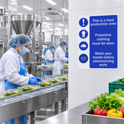 Food Production Signs