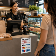 We accept all major forms of payment