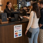 We accept all major forms of payment