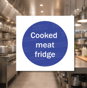 Cooked meat fridge