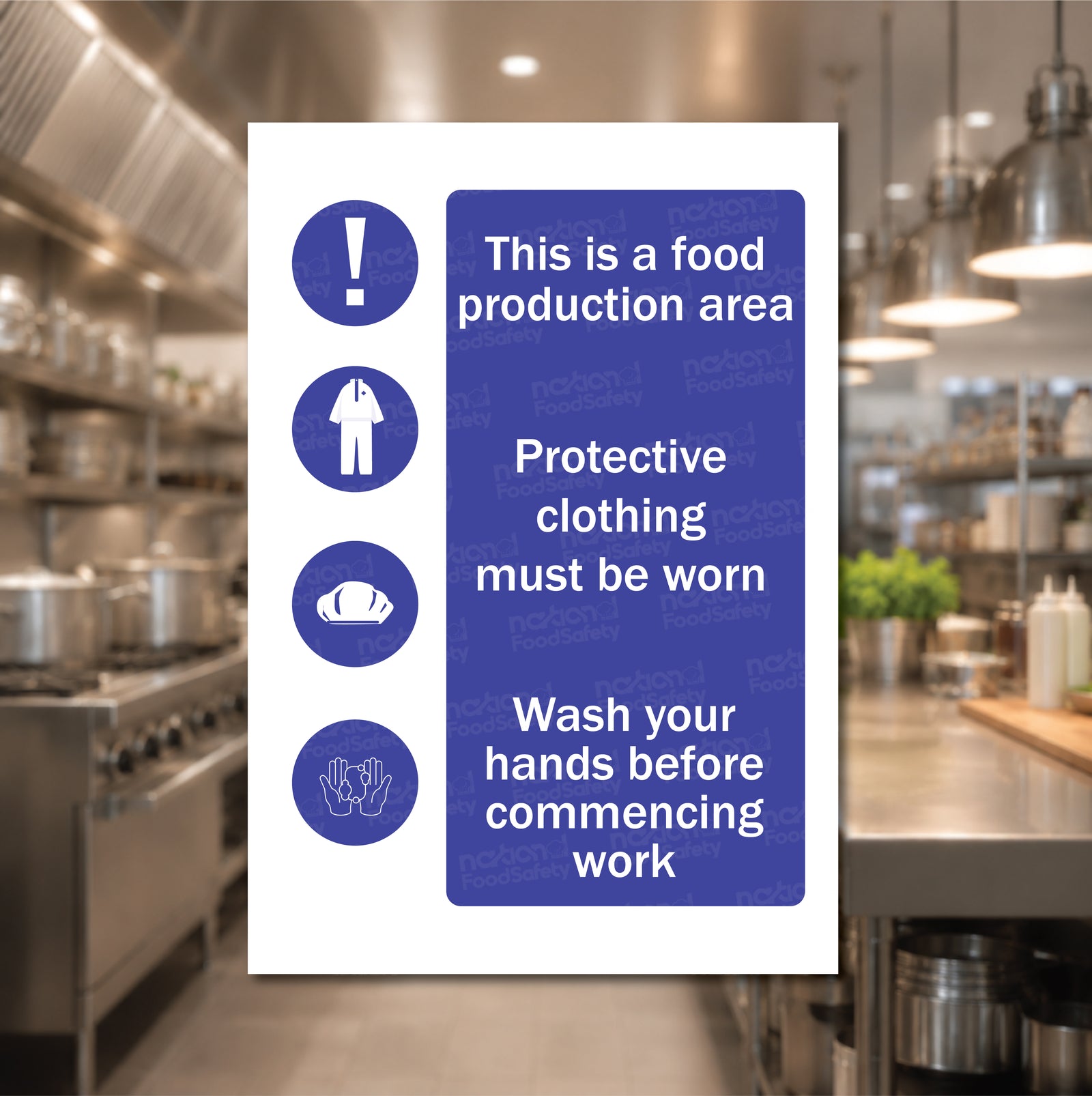 Food production signs