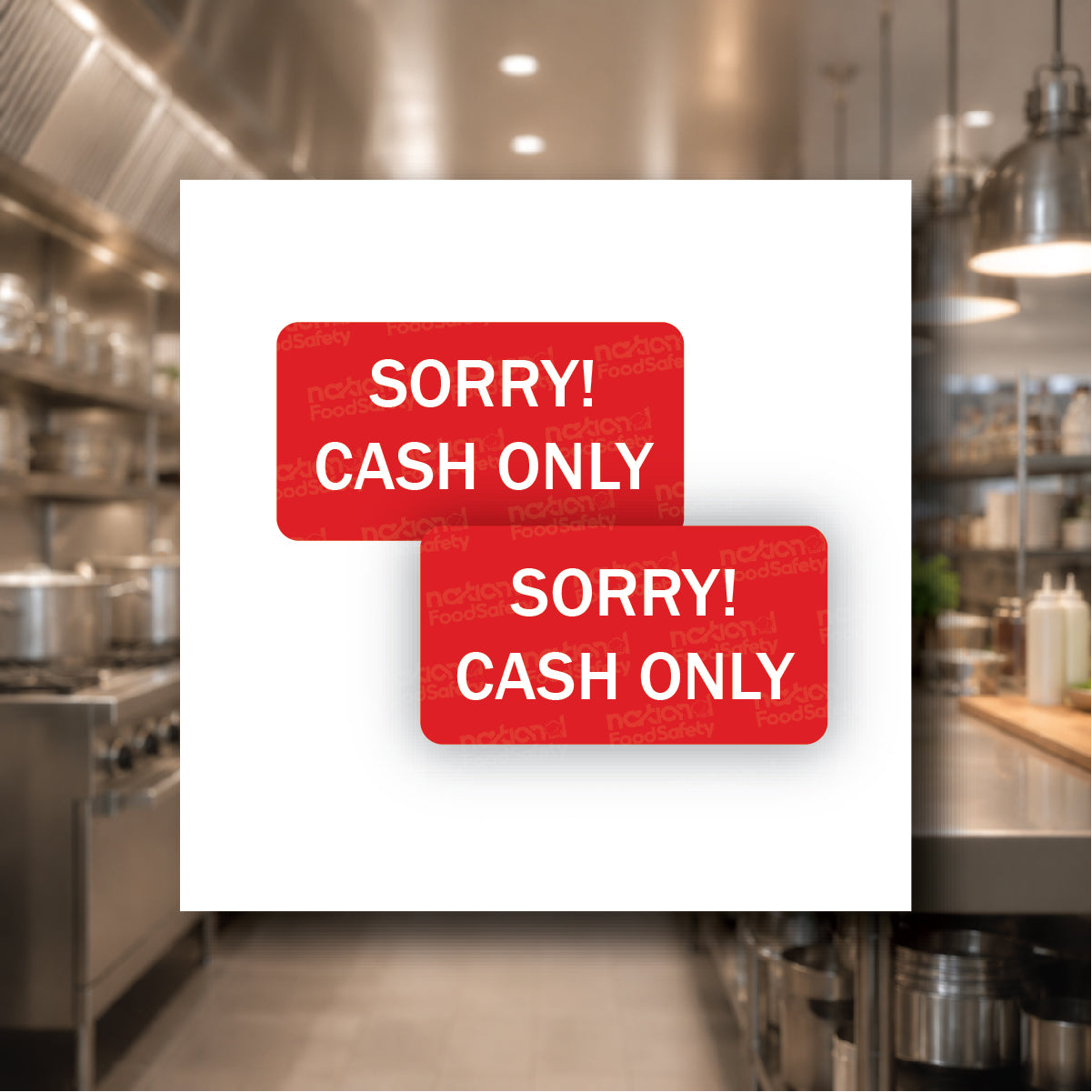 Sorry Cash only