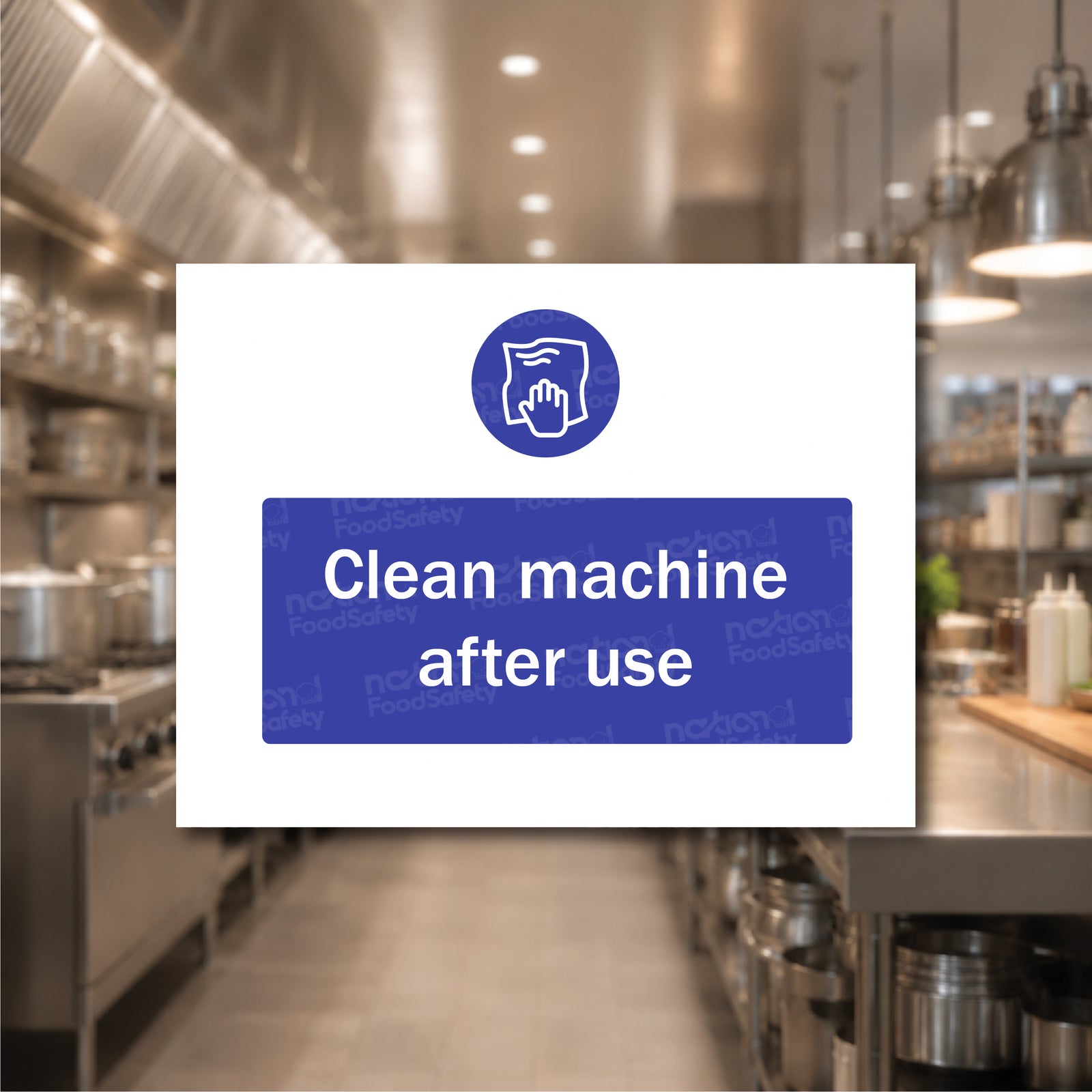 Clean Machine after use