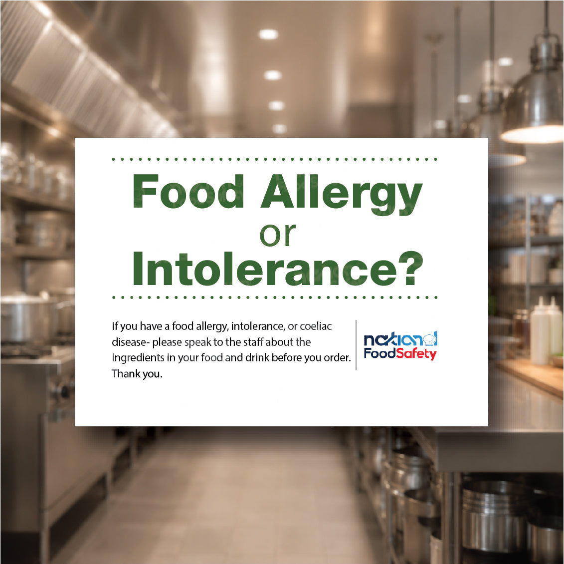 Food Allergy or Intolerance?