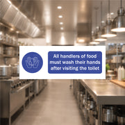 Wash hand after visiting the toilet
