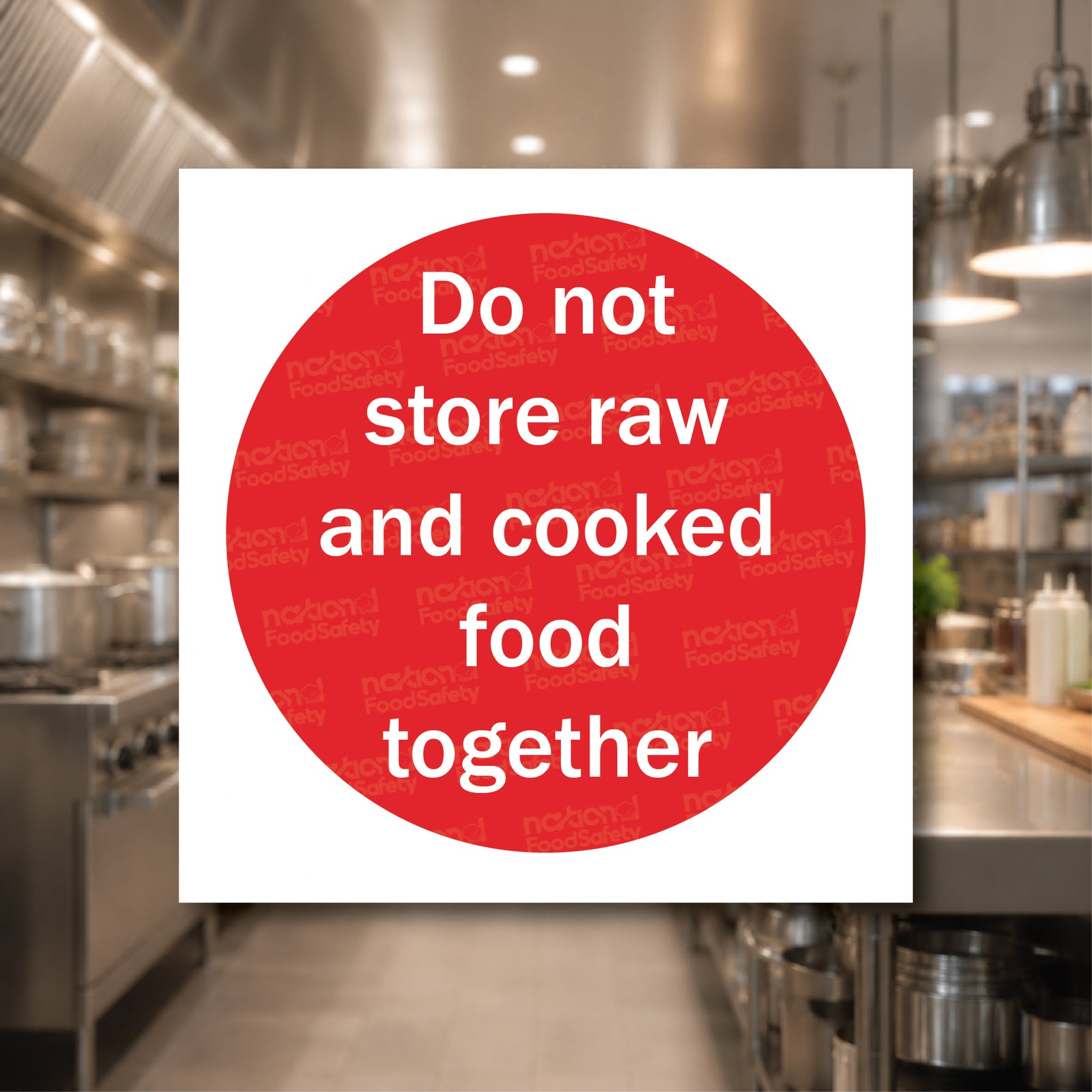 Food Storage Warning