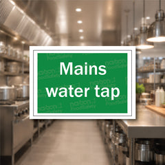 Mains Water Tap