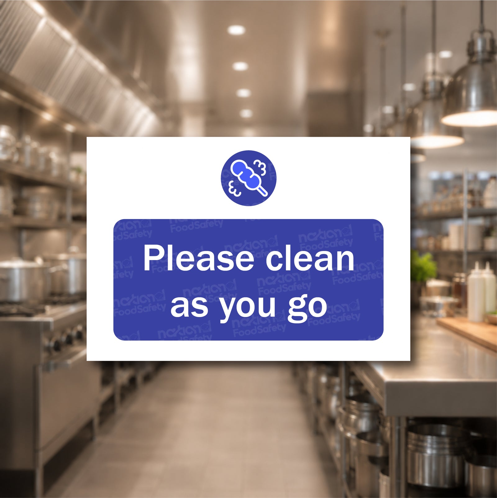 Clean as you go