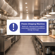 Potato Chiping Machine