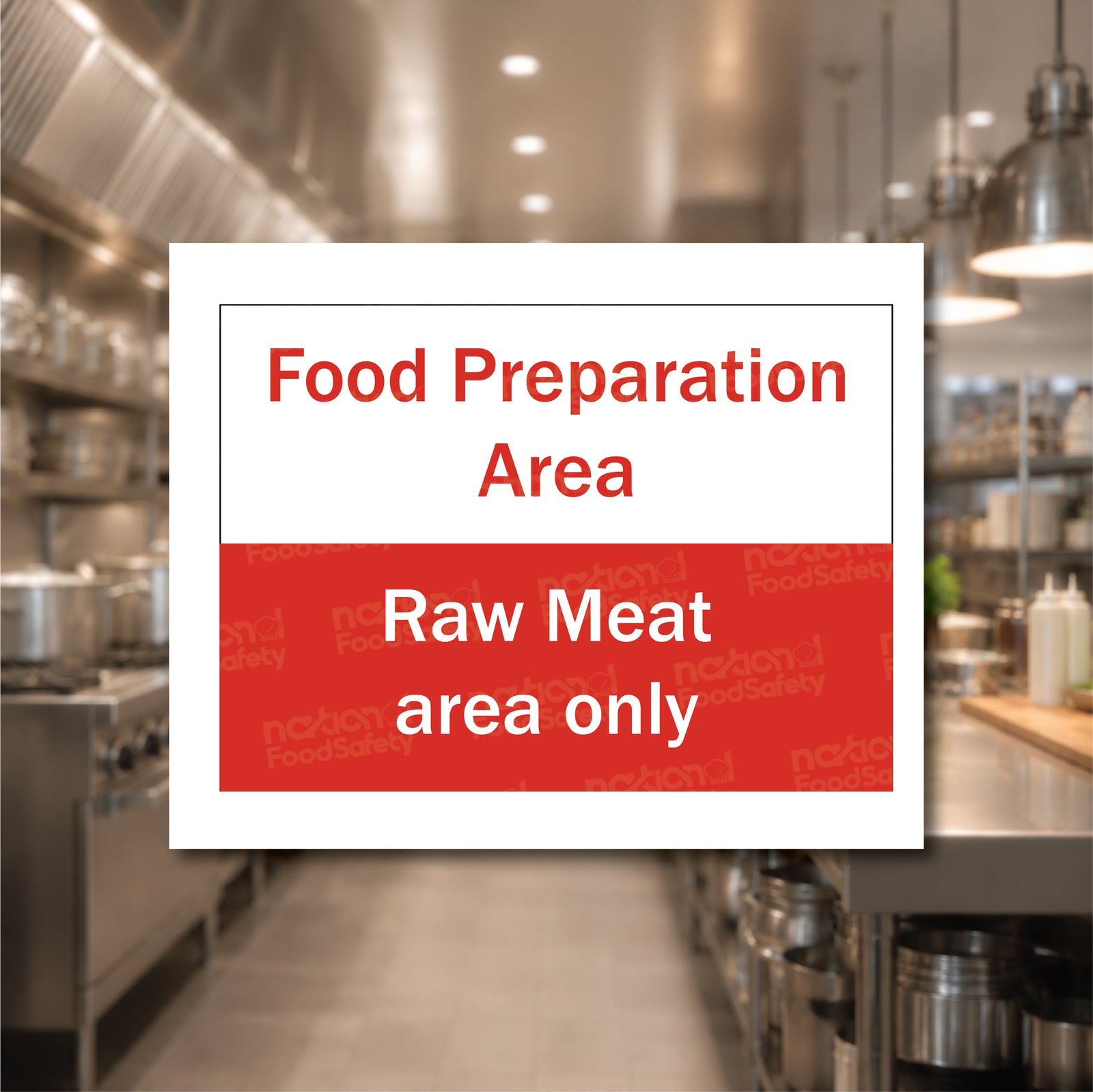 Raw Meat Area Only