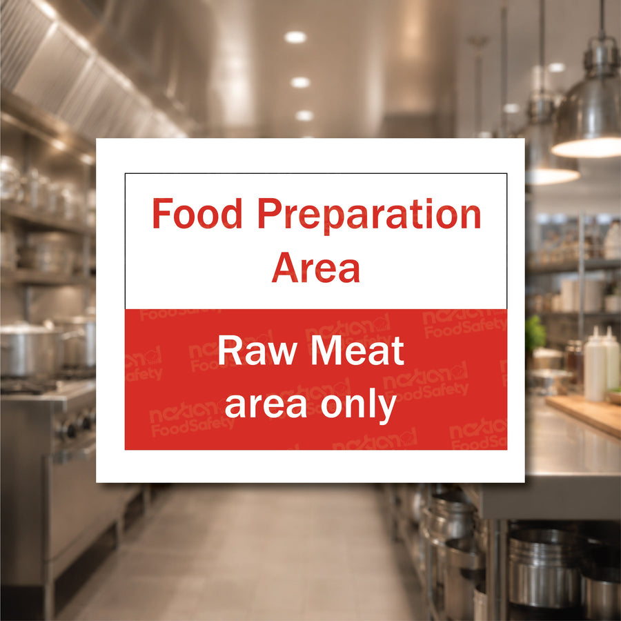 Raw Meat Area Only