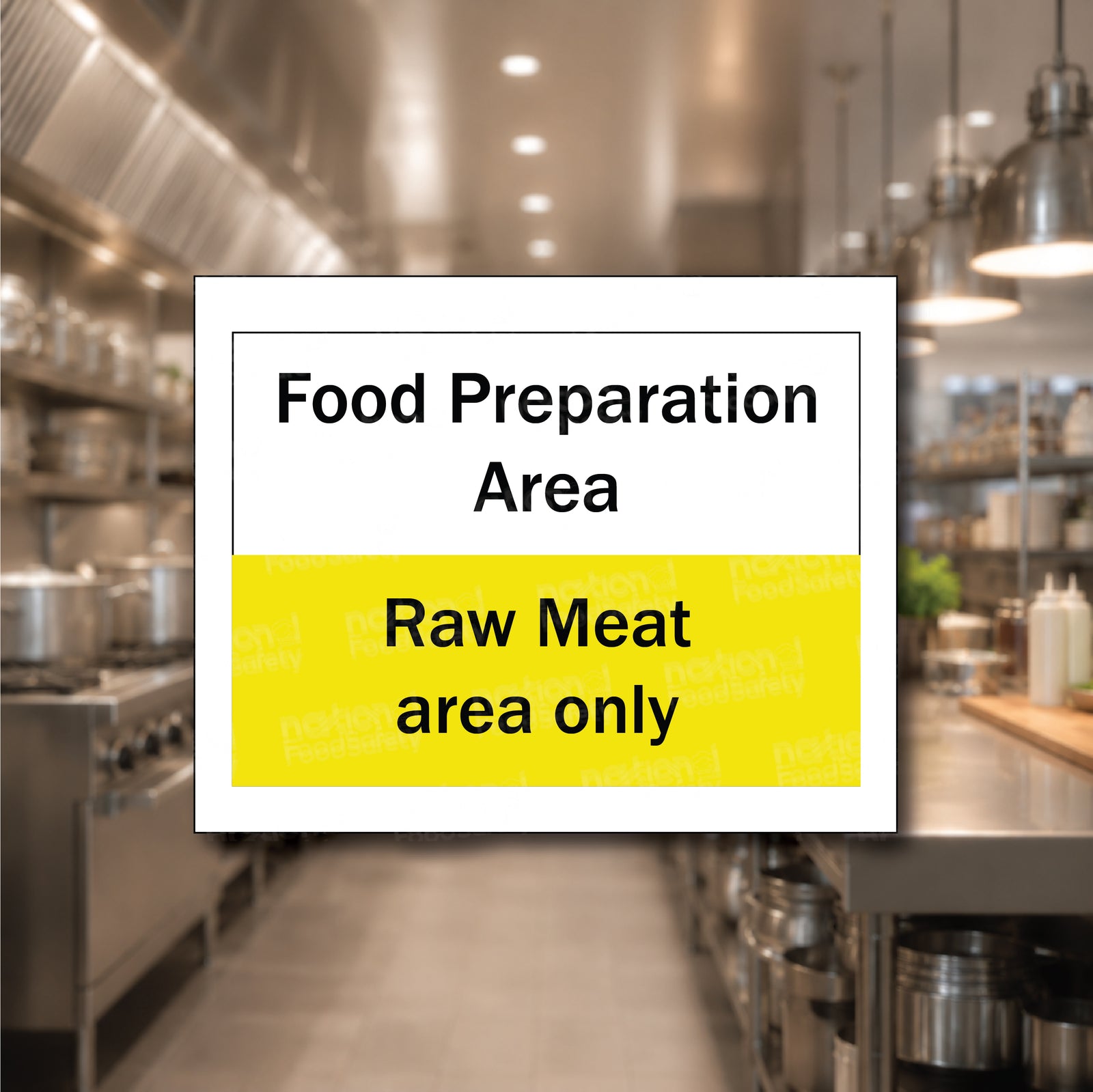 Raw Meat Area Only