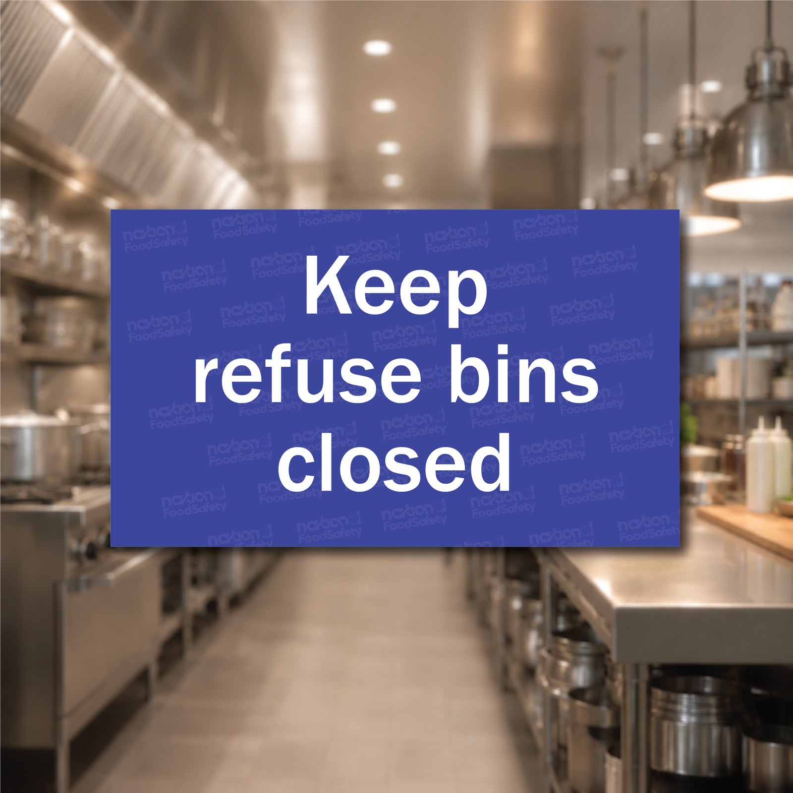 Keep Refuse bins