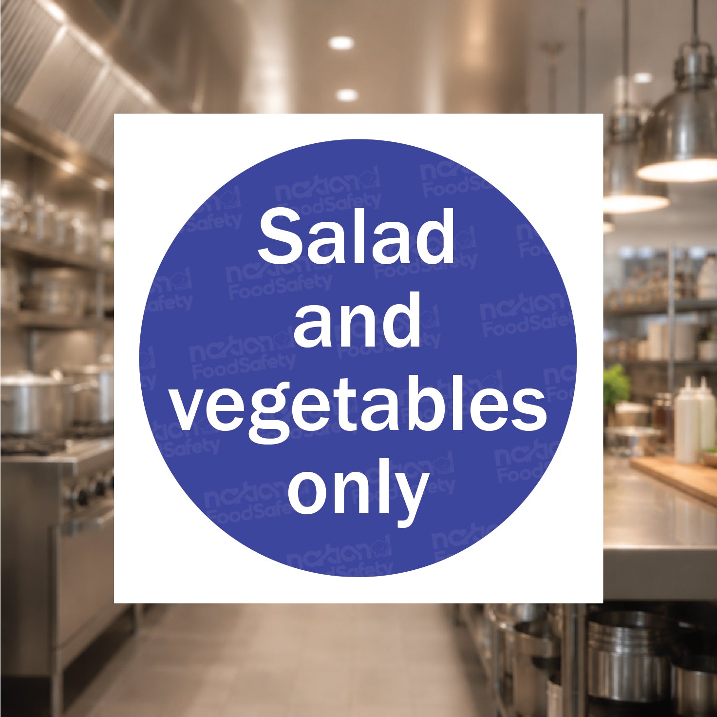 Salad & vegetables only
