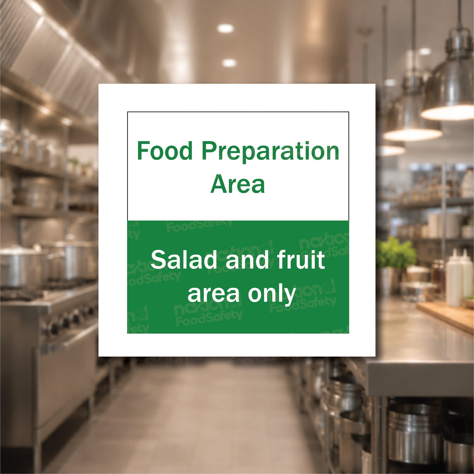 Salad & Fruit Area Only