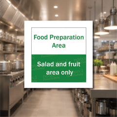 Salad & Fruit Area Only