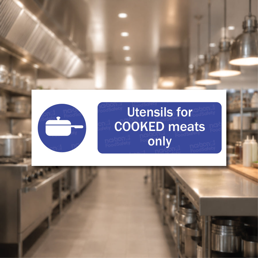 Utensils For Cooked Meat Only