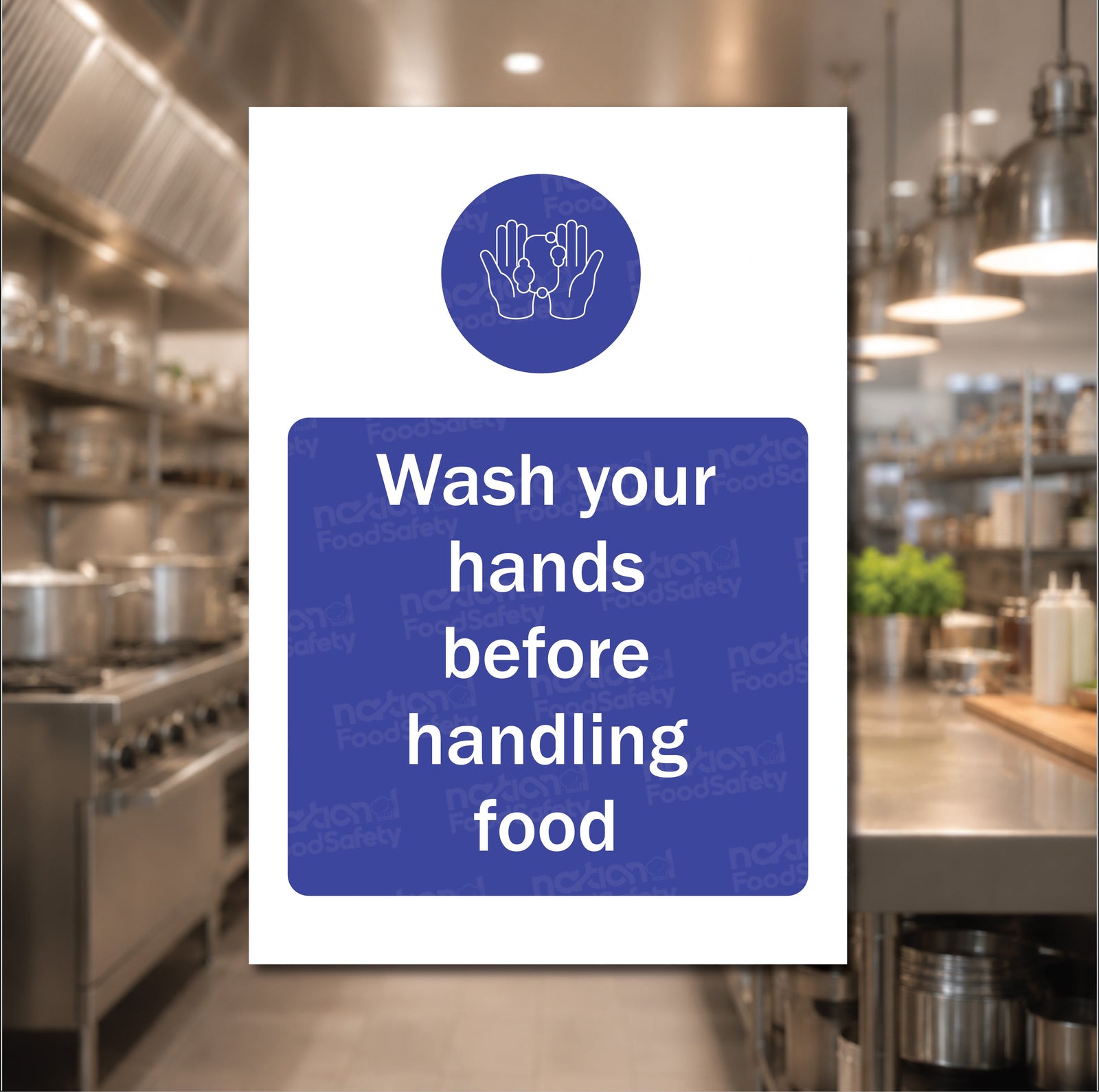 Wash Hands before Handling Food
