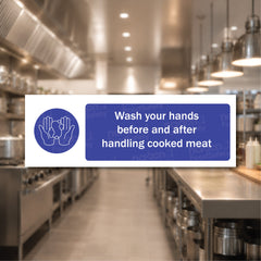 Wash your Hands Before Handling Food